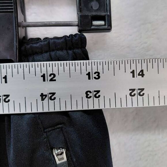 Nike Running Club Joggers Sweatpants Men Small Black Ankle Zip Pocket Reflective - Picture 7 of 15